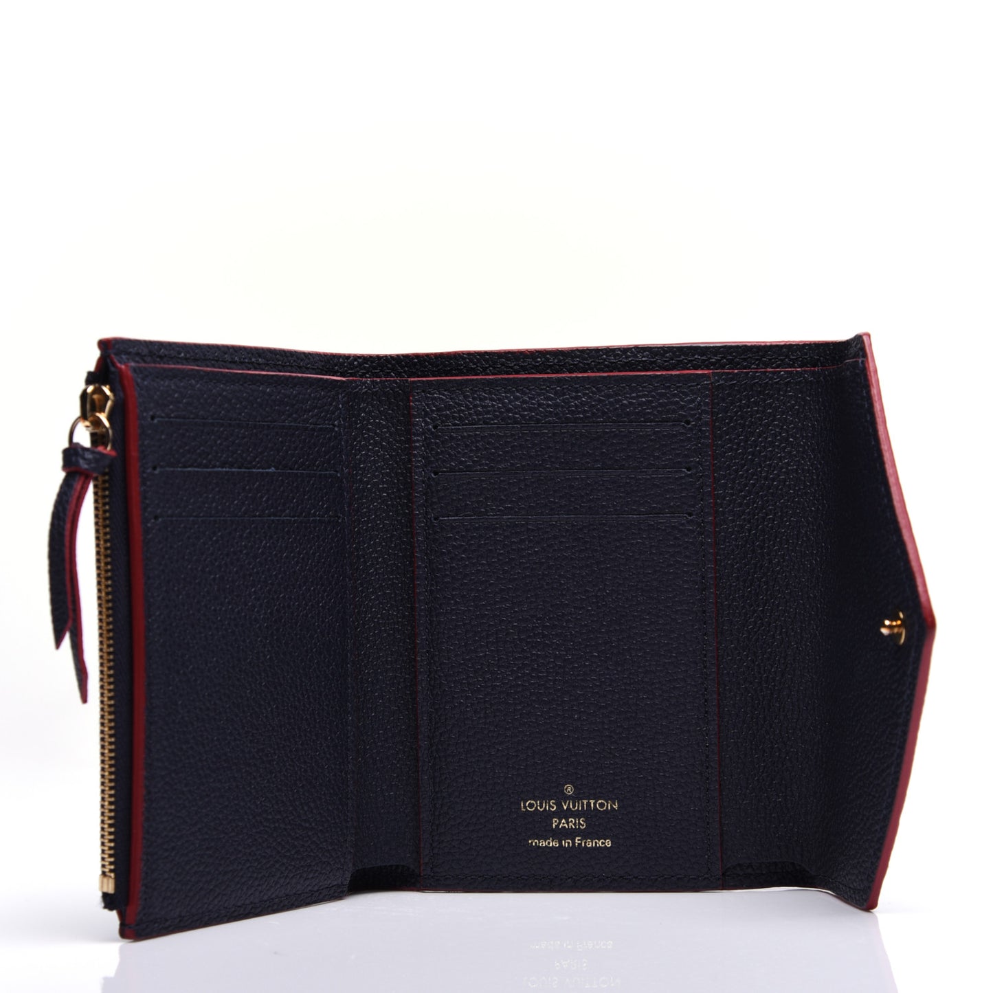Empreinte Wallet Marine Rouge
