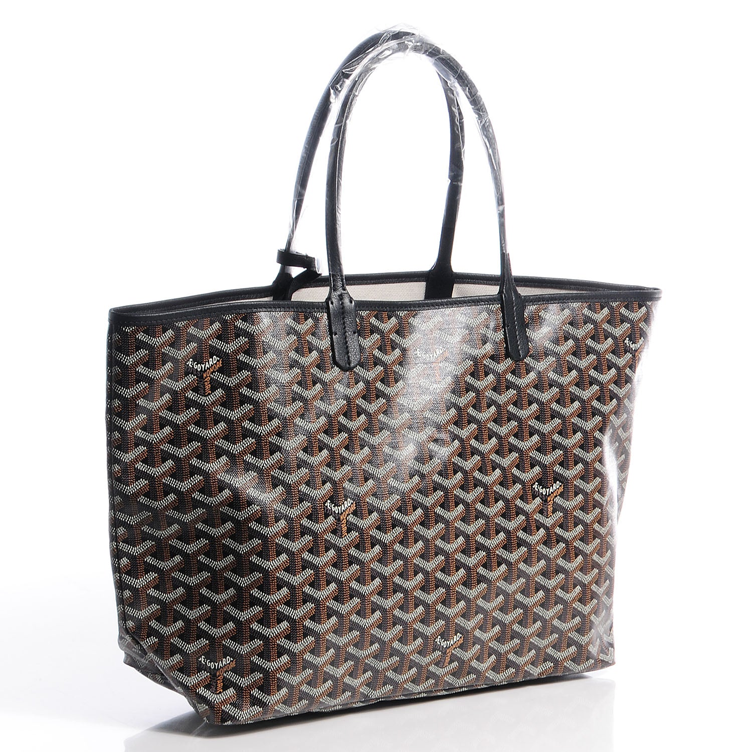 Goyard Goyardine Saint Louis PM Black 4 of 9