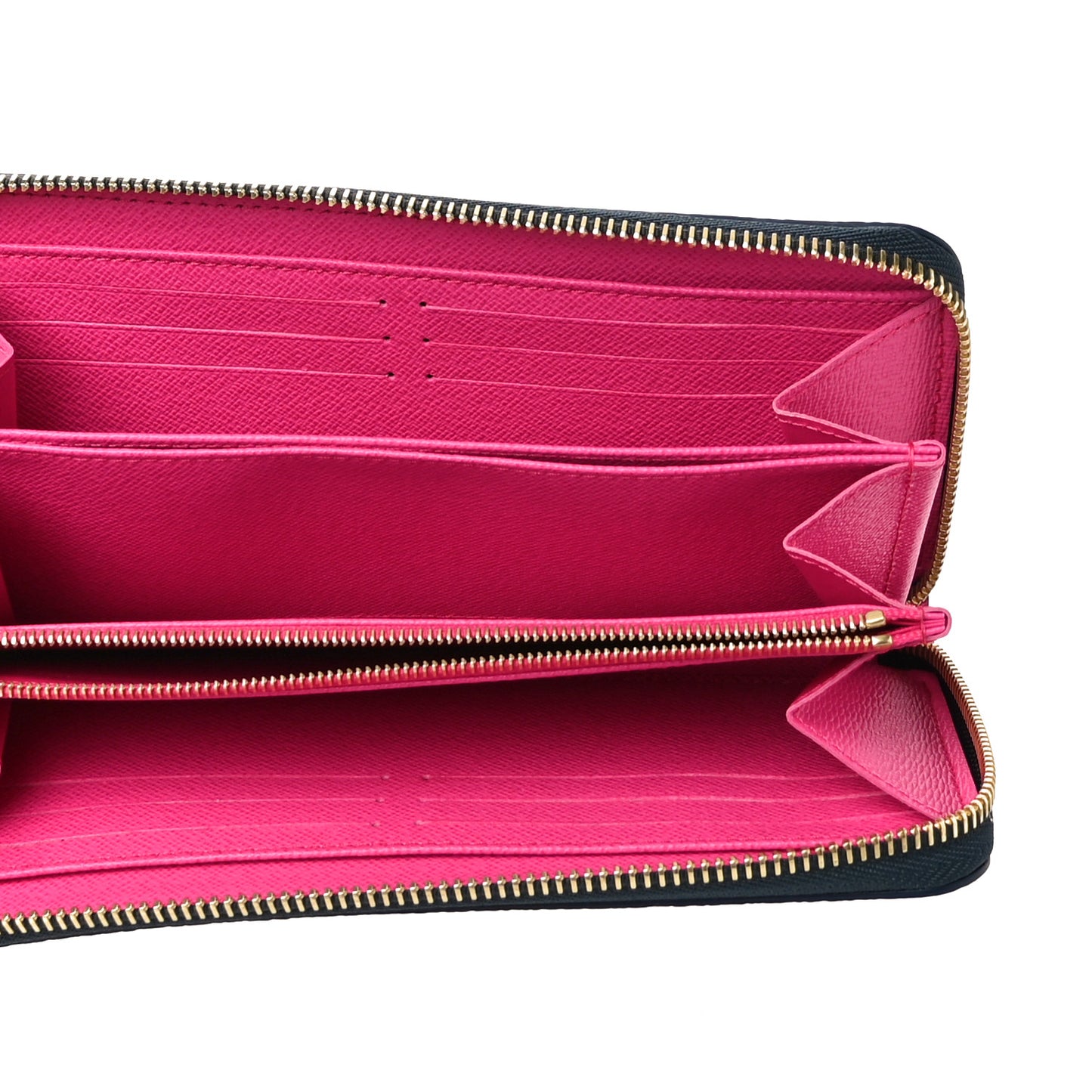 Monogram Giant Spring In The City Zippy Wallet Midnight Fuchsia