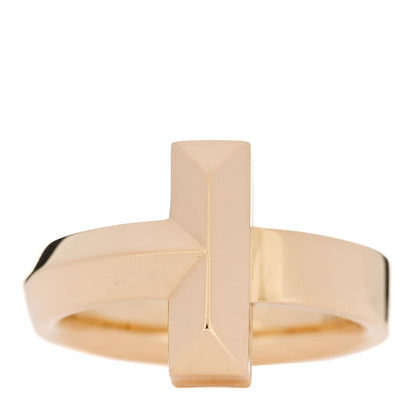 Tiffany 18K Yellow Gold 4.5mm T T1 Wide Ring 52 6 1 of 5
