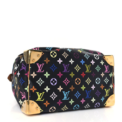 Louis Vuitton Monogram Multicolor Speedy 30 Black 4 of 7