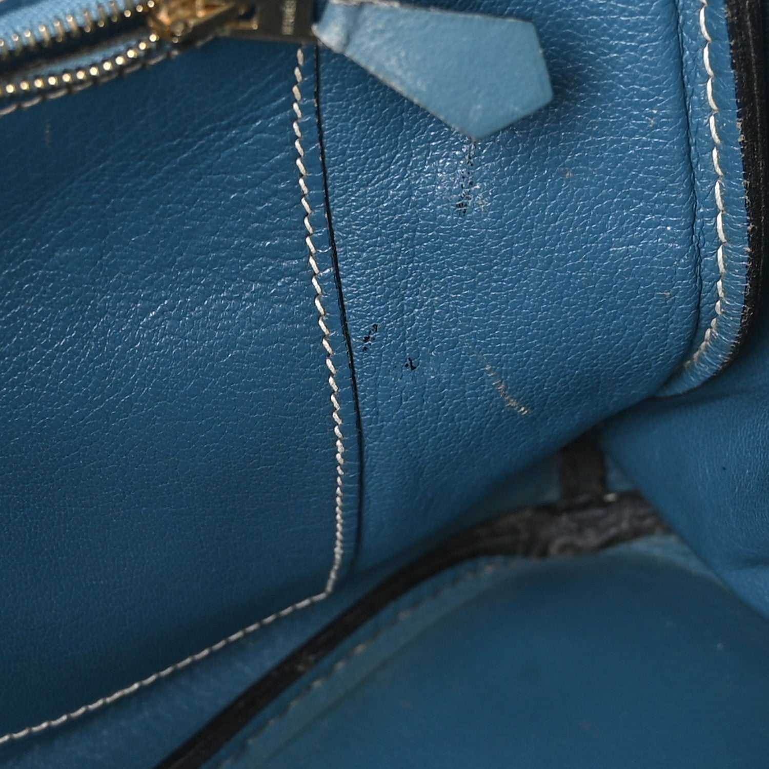 Hermes Gulliver Birkin 35 Blue Jean 11 of 14