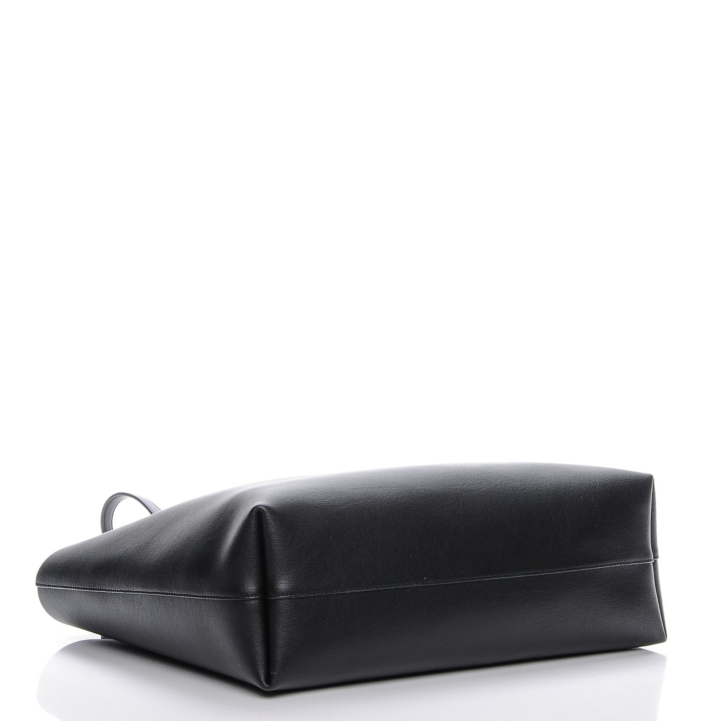 Calfskin Large Shopping Tote Black