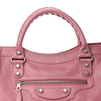 Balenciaga Chevre Hamilton Giant 12 Silver Hardware City Rose Bruyere 10 of 10