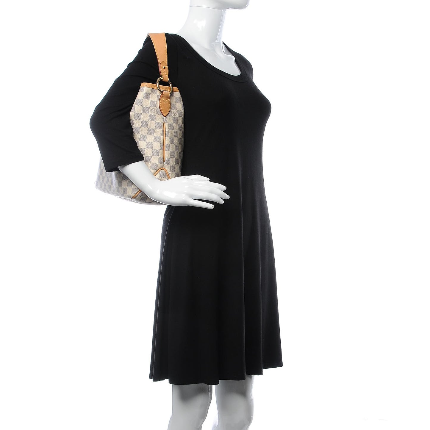 Damier Azur Delightful PM Rose Ballerine