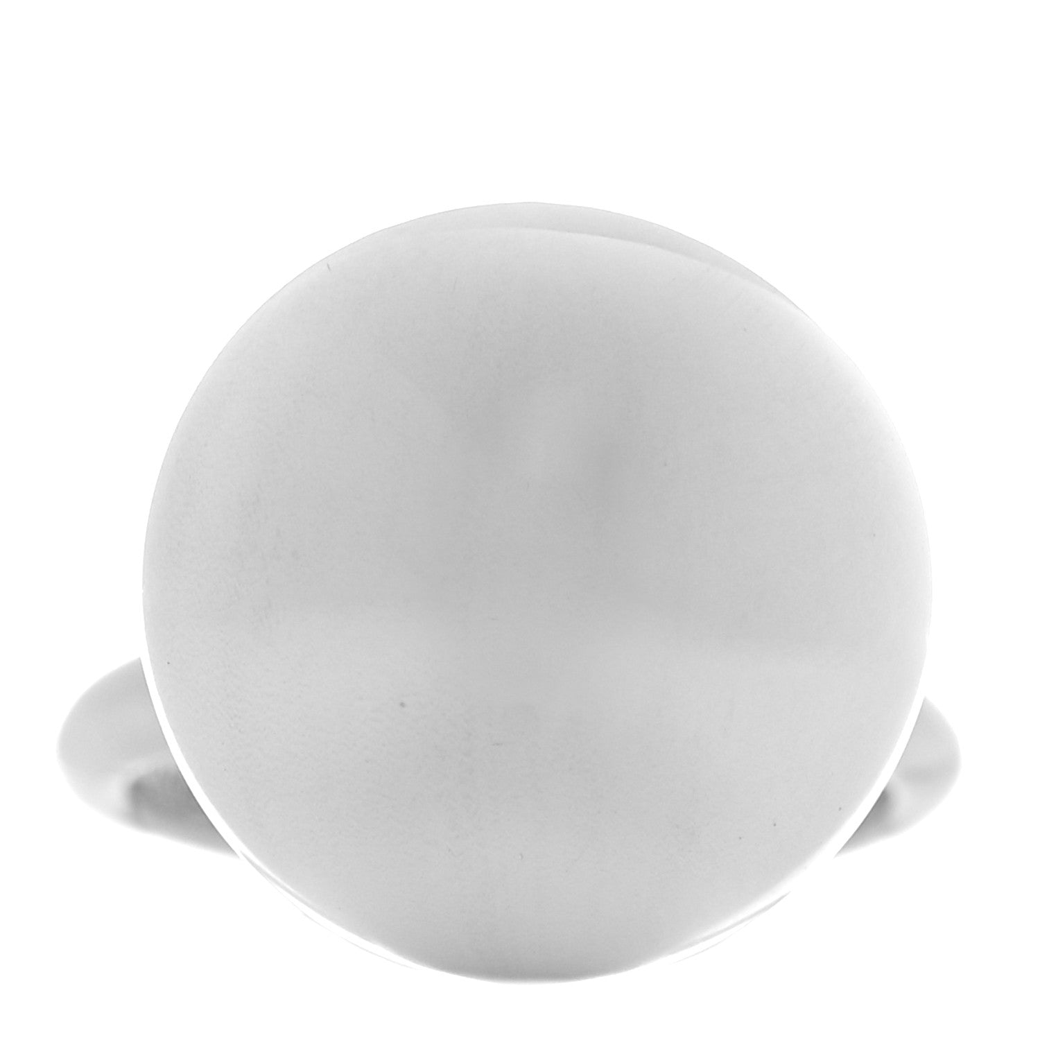 Tiffany Sterling Silver 15.75mm HardWear Ball Ring 48 4.5 1 of 4