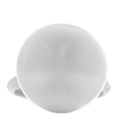 Tiffany Sterling Silver 15.75mm HardWear Ball Ring 48 4.5 1 of 4