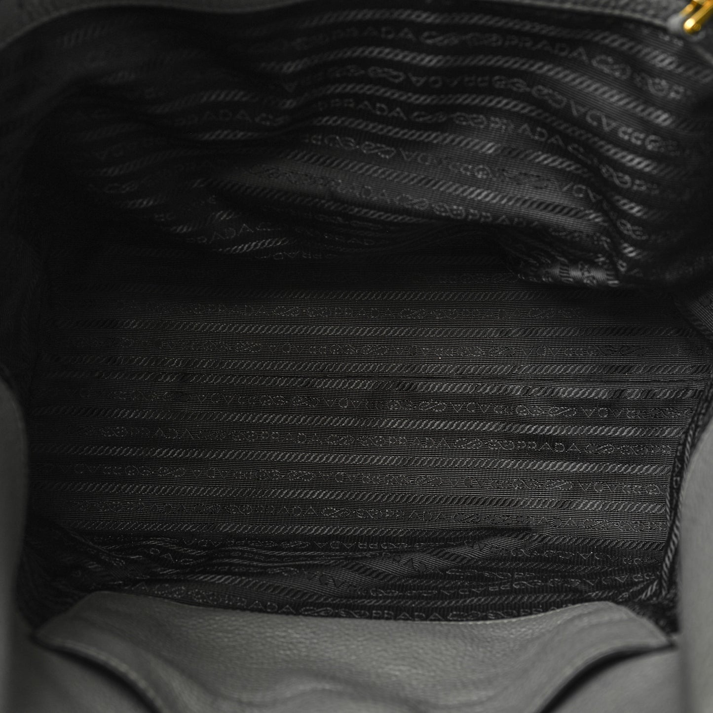 Vitello Daino Pocket Shopping Tote Marmo