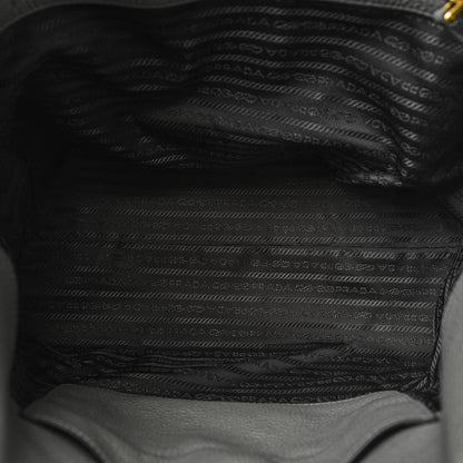 Prada Vitello Daino Pocket Shopping Tote Marmo 5 of 12