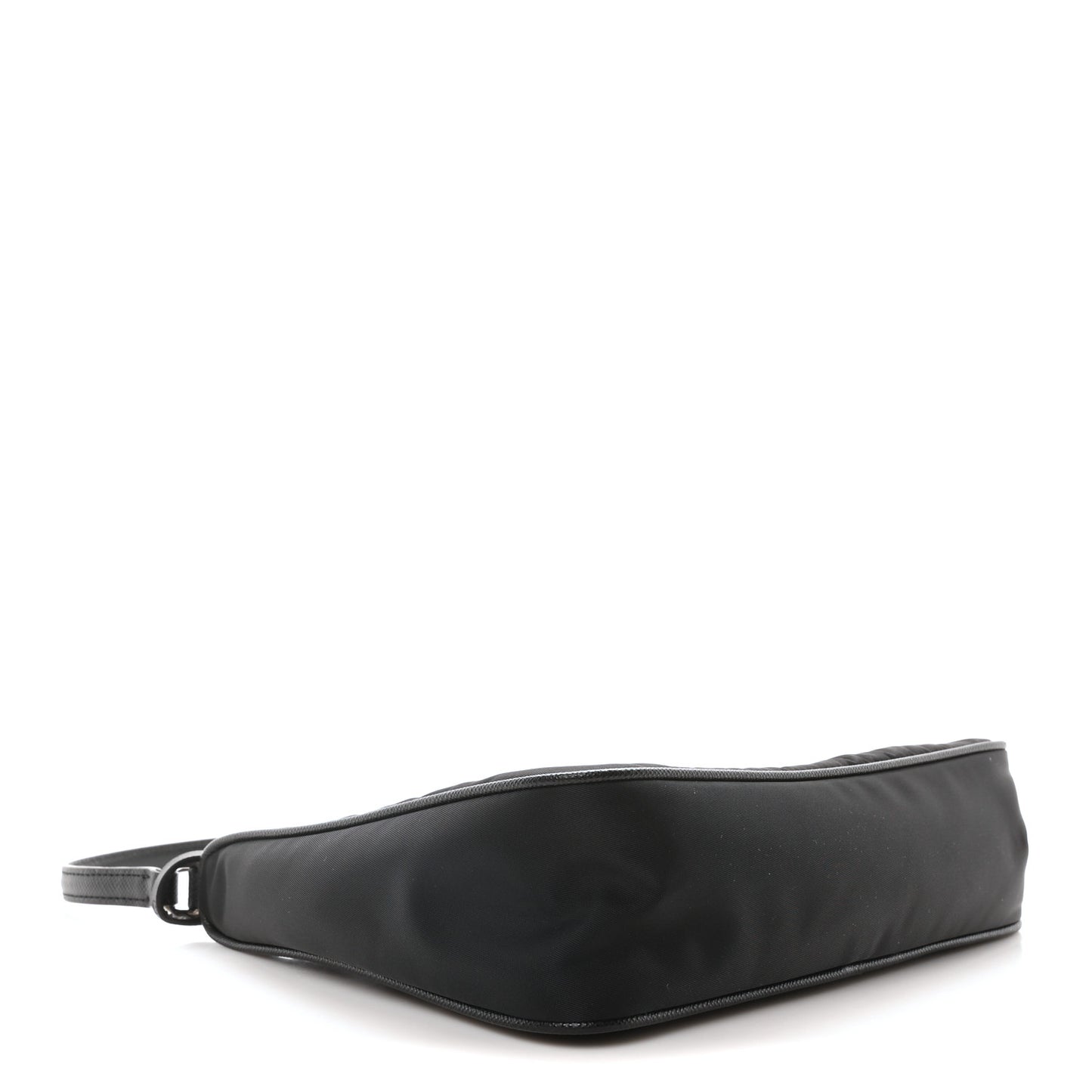 Tessuto Nylon Saffiano Mini Re-Edition 2005 Bag Black