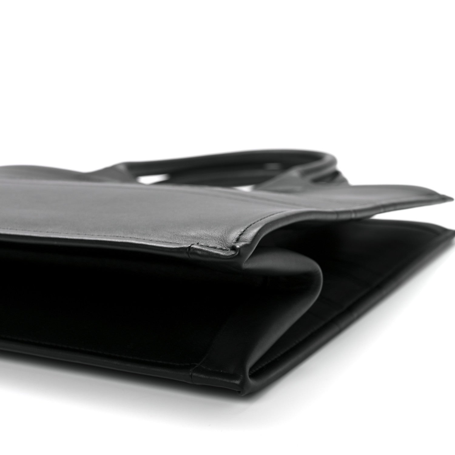 Christian Dior Calfskin Embossed Large Book Tote Black 8 of 8