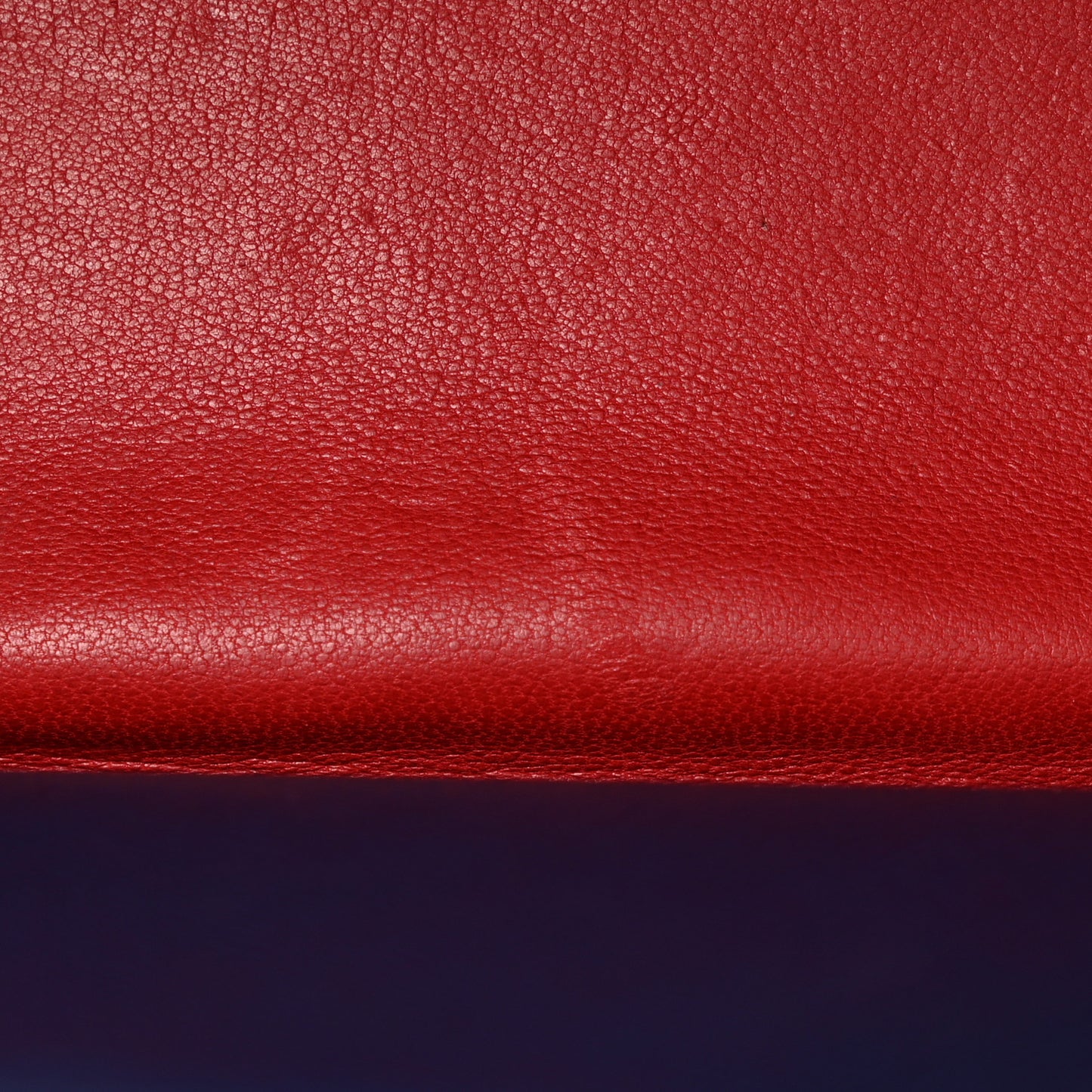 Saffiano Cuir Large Double Bag Bleuette