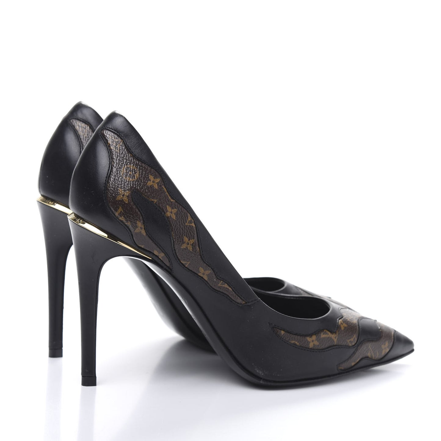 Calfskin Monogram Hypnotic Pumps 38.5 Black
