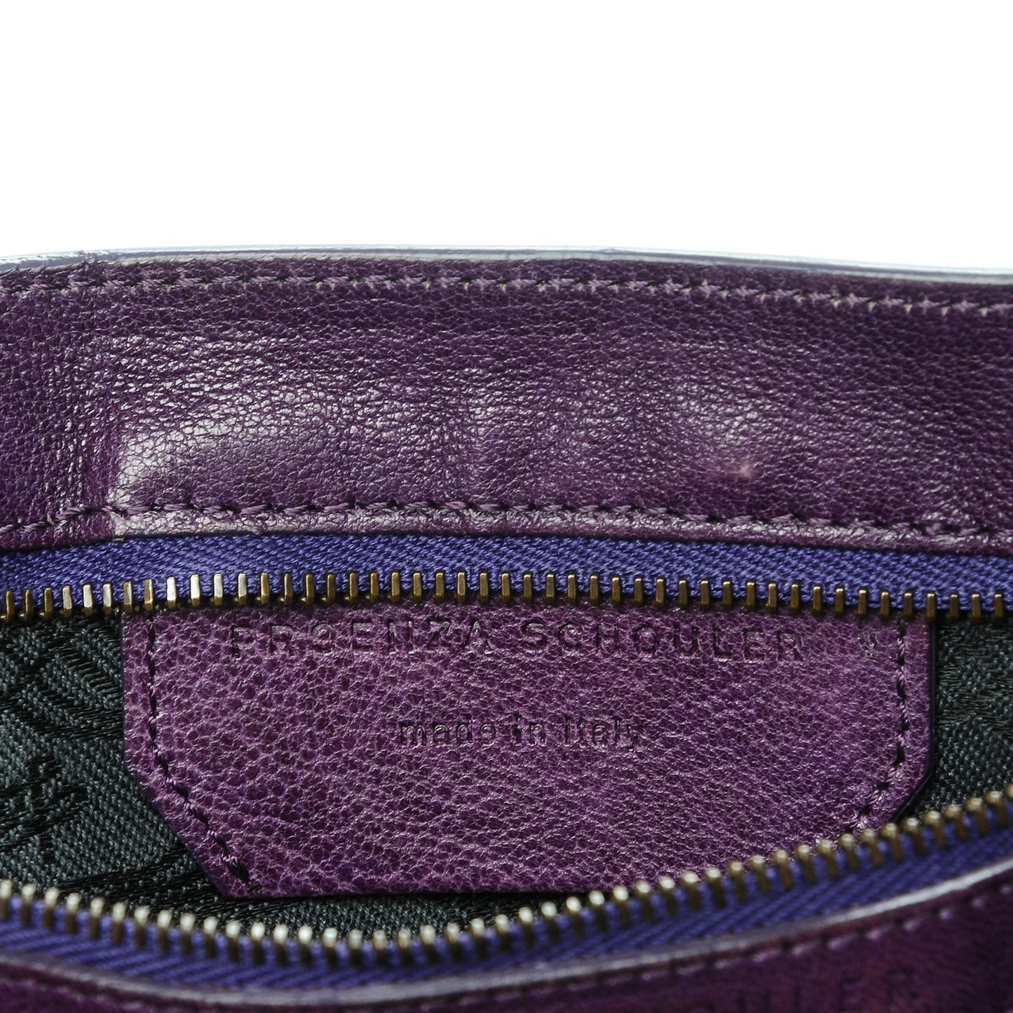 Lambskin Large PS1 Satchel Plum