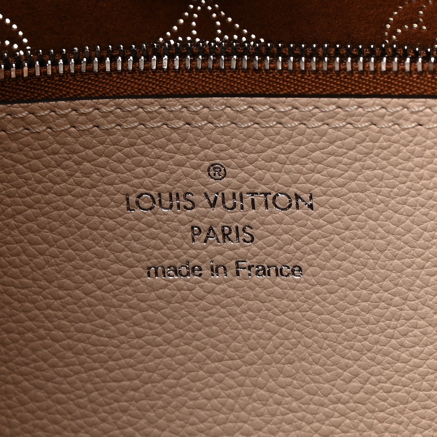 Louis Vuitton Mahina Carmel Hobo Creme 6 of 11