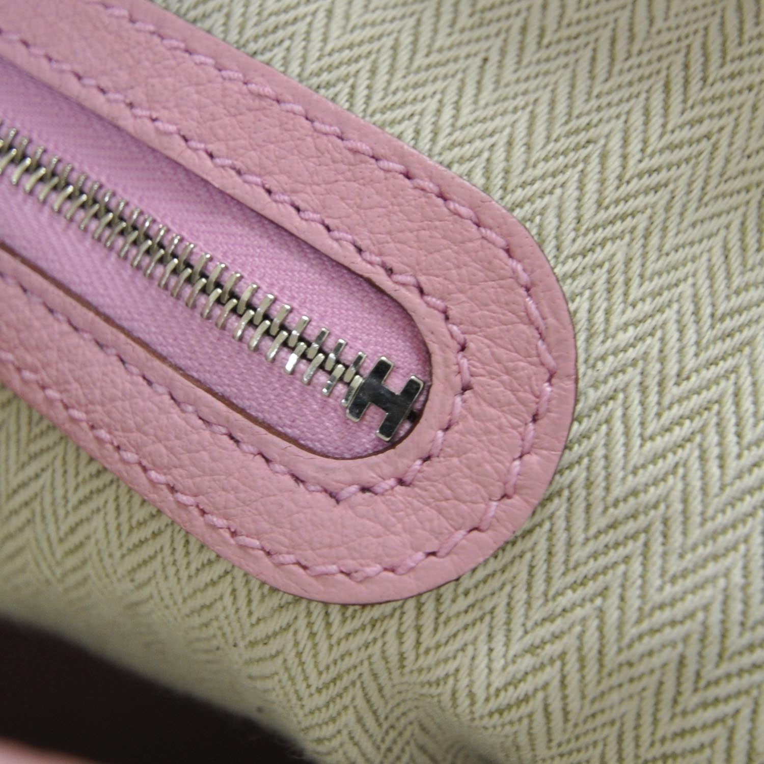 Hermes Buffalo Leather Garden Party Tote 36 5P Pink 10 of 10