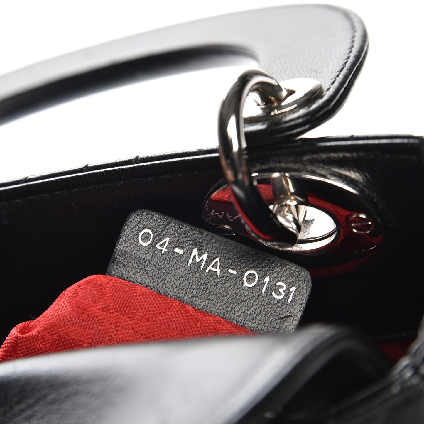 Lambskin Cannage Mini Lady Dior Black