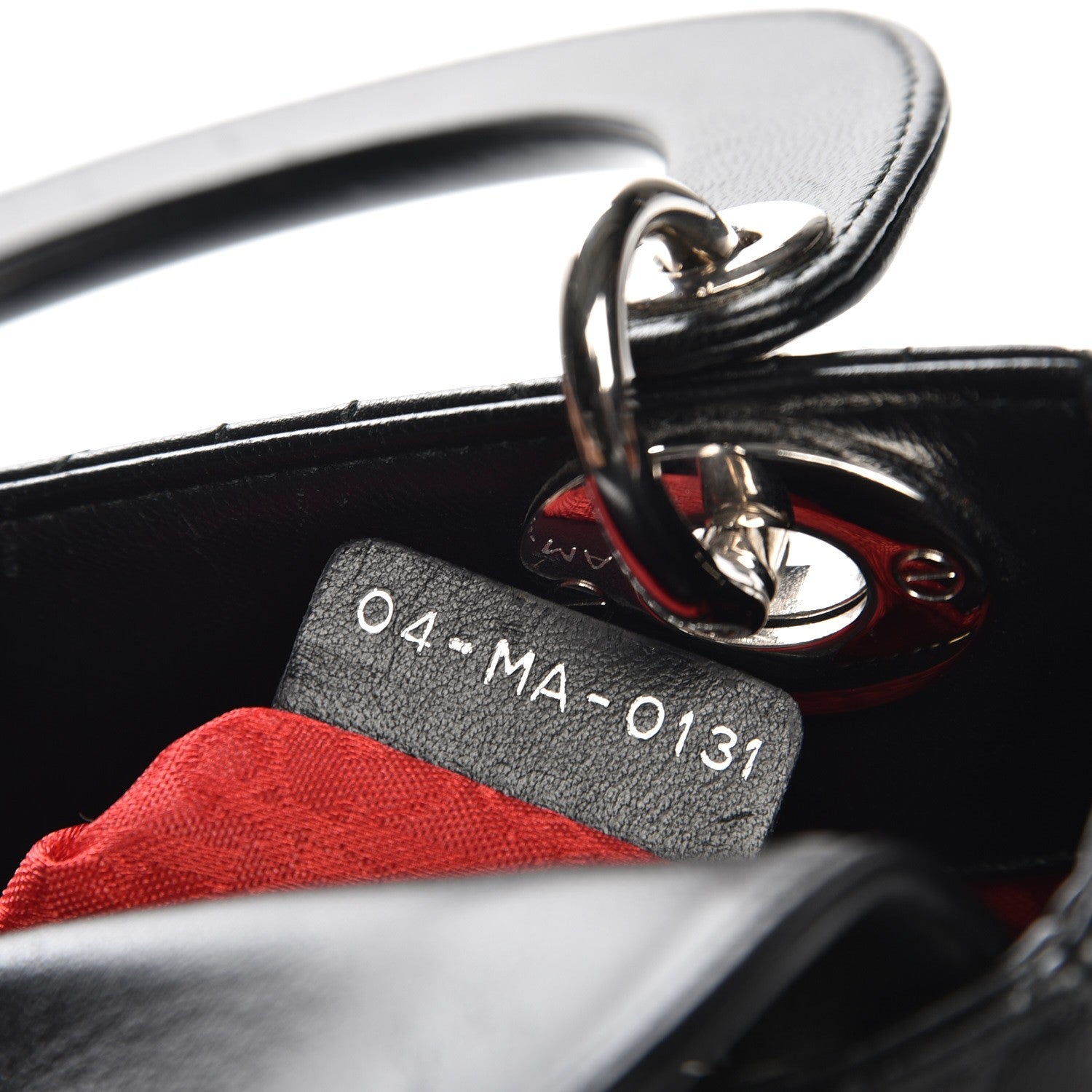 Christian Dior Lambskin Cannage Mini Lady Dior Black 8 of 8