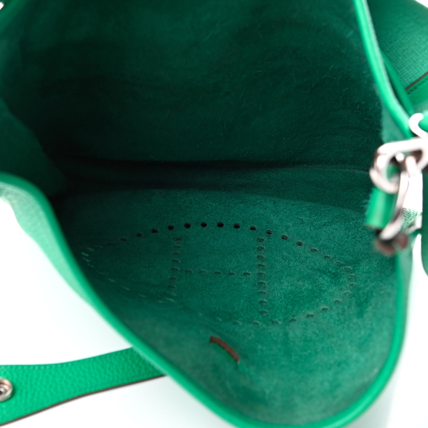 Hermes Taurillon Clemence Evelyne III PM Menthe 4 of 4