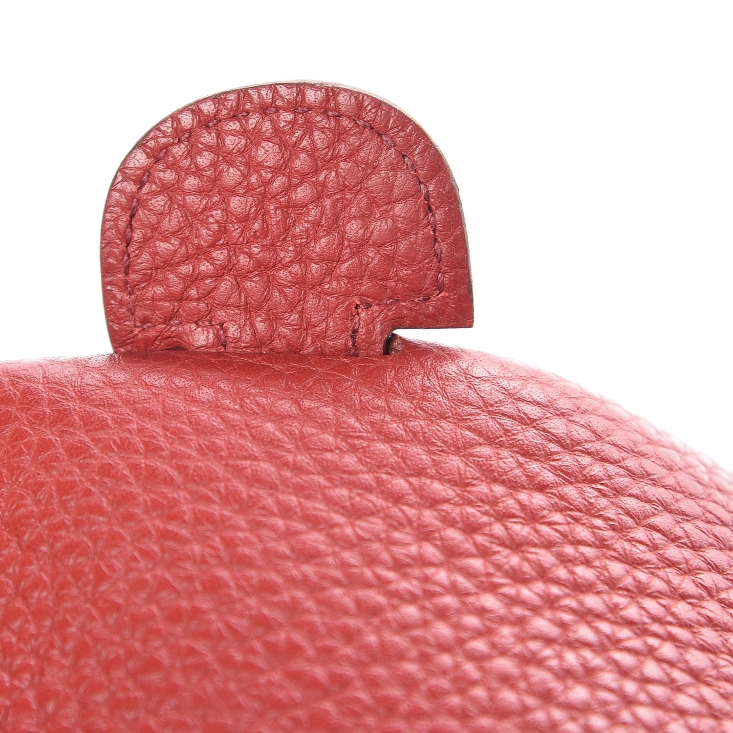 Hermes Taurillon Clemence Evelyne III GM Rouge Garance 7 of 8