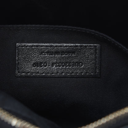 Saint Laurent Calfskin Matelasse Monogram Lou Camera Bag Black 7 of 14