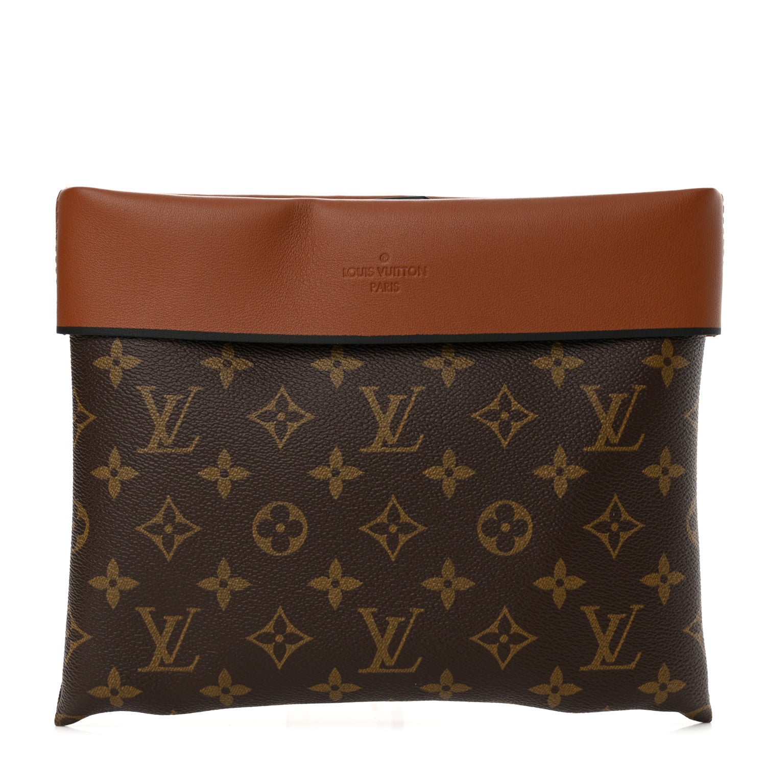 Louis Vuitton Monogram Tuileries Pochette Caramel 1 of 11