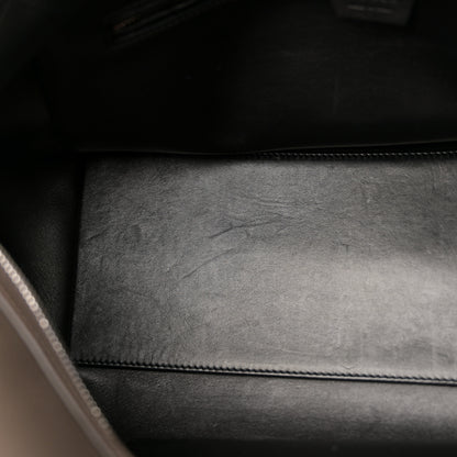 The Row Grained Calfskin EW Bowling Bag Elephant 10 of 14