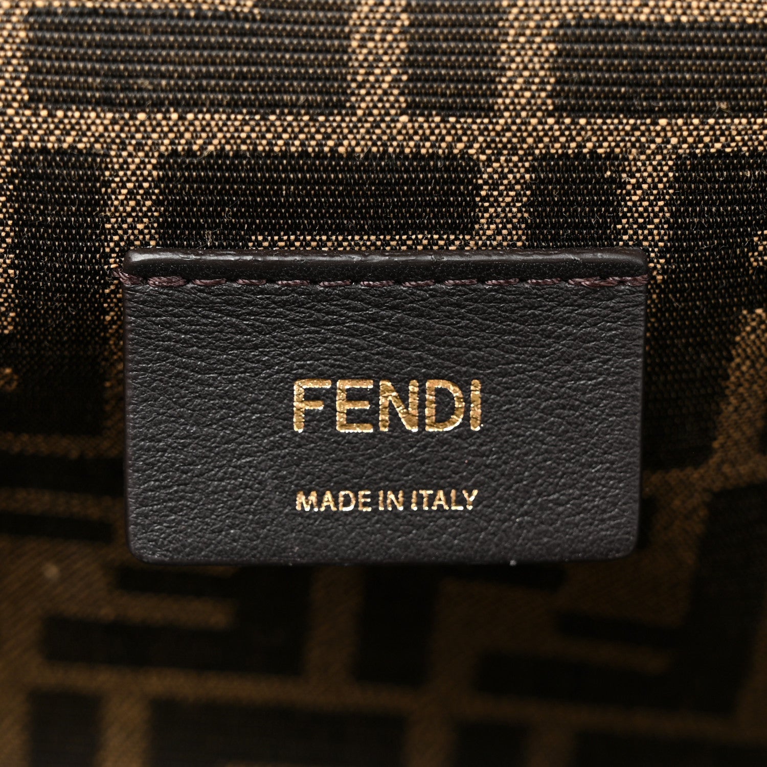 Fendi Shiny Nappa Small Fendi First Azzurro Baby 6 of 16