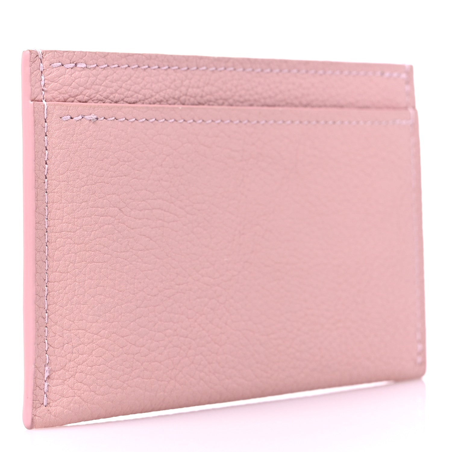 Louis Vuitton Calfskin Lockme Card Holder Rose Ballerine 3 of 8