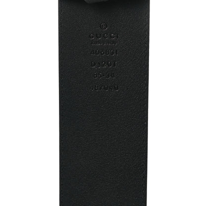 Gucci Textured Calfskin Double G 40mm Belt 85 34 Black 9 of 15