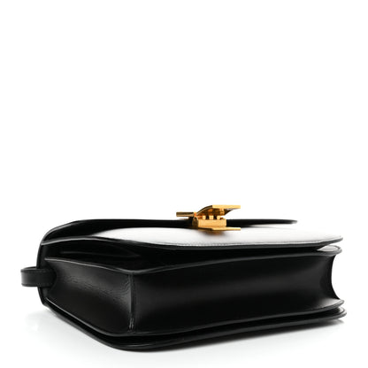 Celine Box Calfskin Medium Classic Box Flap Bag Black 4 of 10