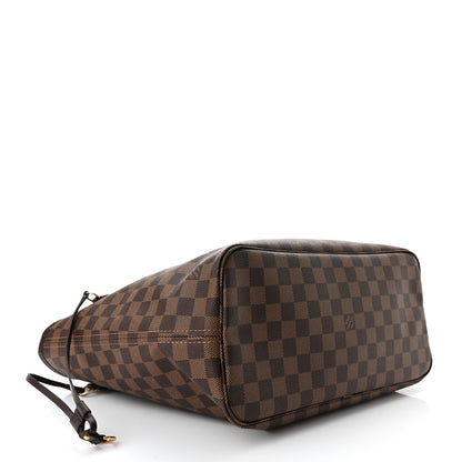 Louis Vuitton Damier Ebene Neo Neverfull MM Rose Ballerine 5 of 10