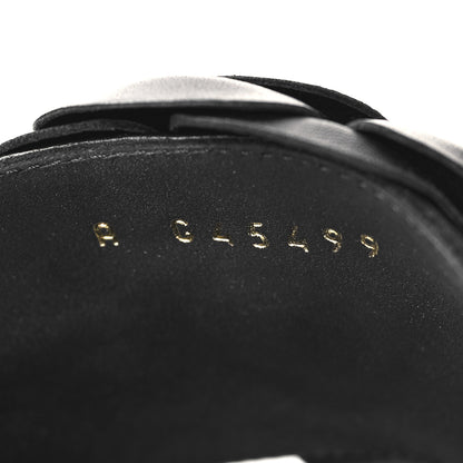 Chanel Lambskin Camellia CC Slides 40 Black 6 of 8