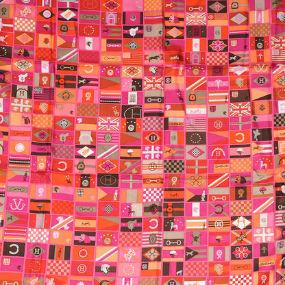 Hermes Silk en Voyage Stole Scarf 90 1 of 3