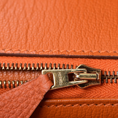Hermes Togo Birkin 35 Orange 28 of 36