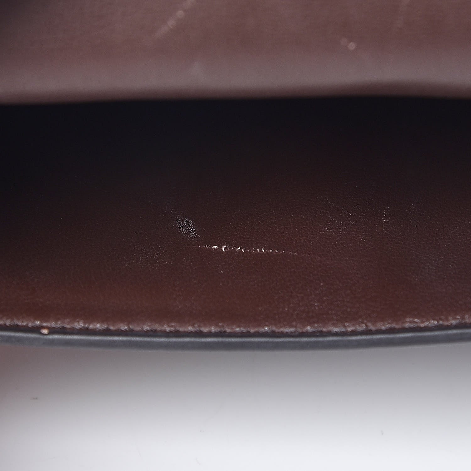 Celine Crocodile Embossed Calfskin Mini Symmetrical Bag Brown 8 of 12