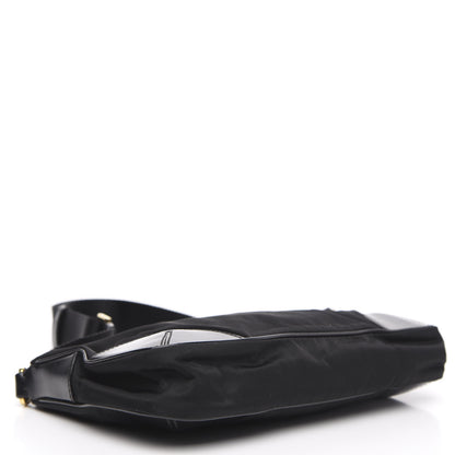 Prada Tessuto Nylon Shoulder Bag Black 4 of 11