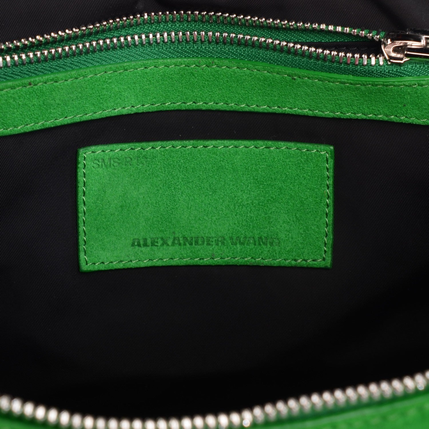 Alexander Wang Suede Rockie Green Silver Hardware 6 of 7