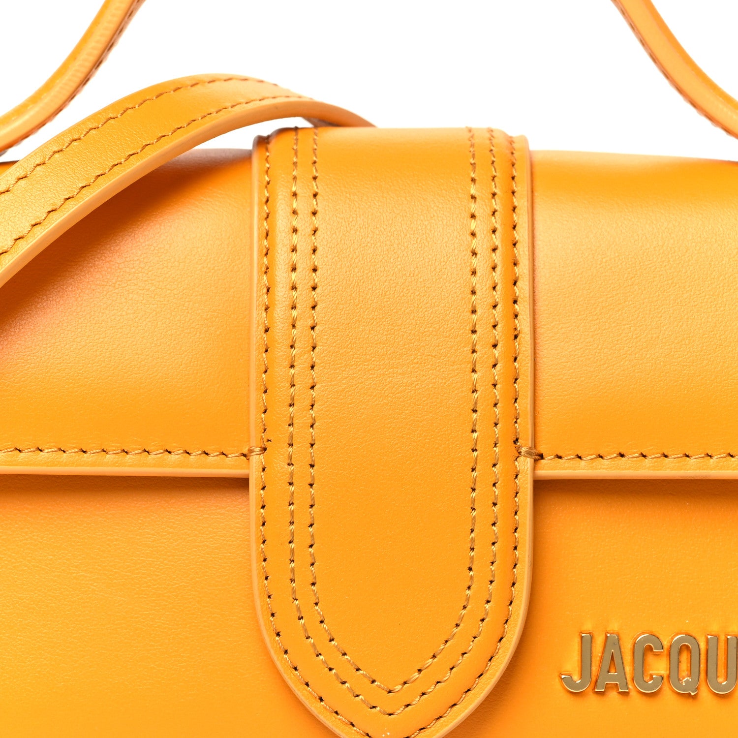 Jacquemus Smooth Calfskin Le Bambino Dark Orange 7 of 12