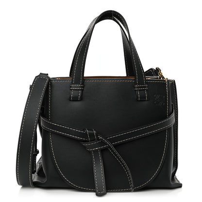 Loewe Calfskin Small Gate Tote Midnight Blue 1 of 13