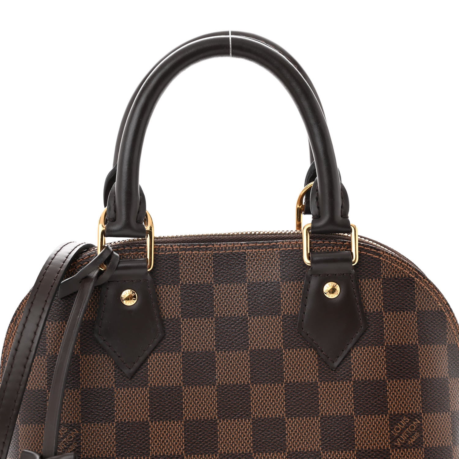 Louis Vuitton Damier Ebene Alma BB 8 of 10