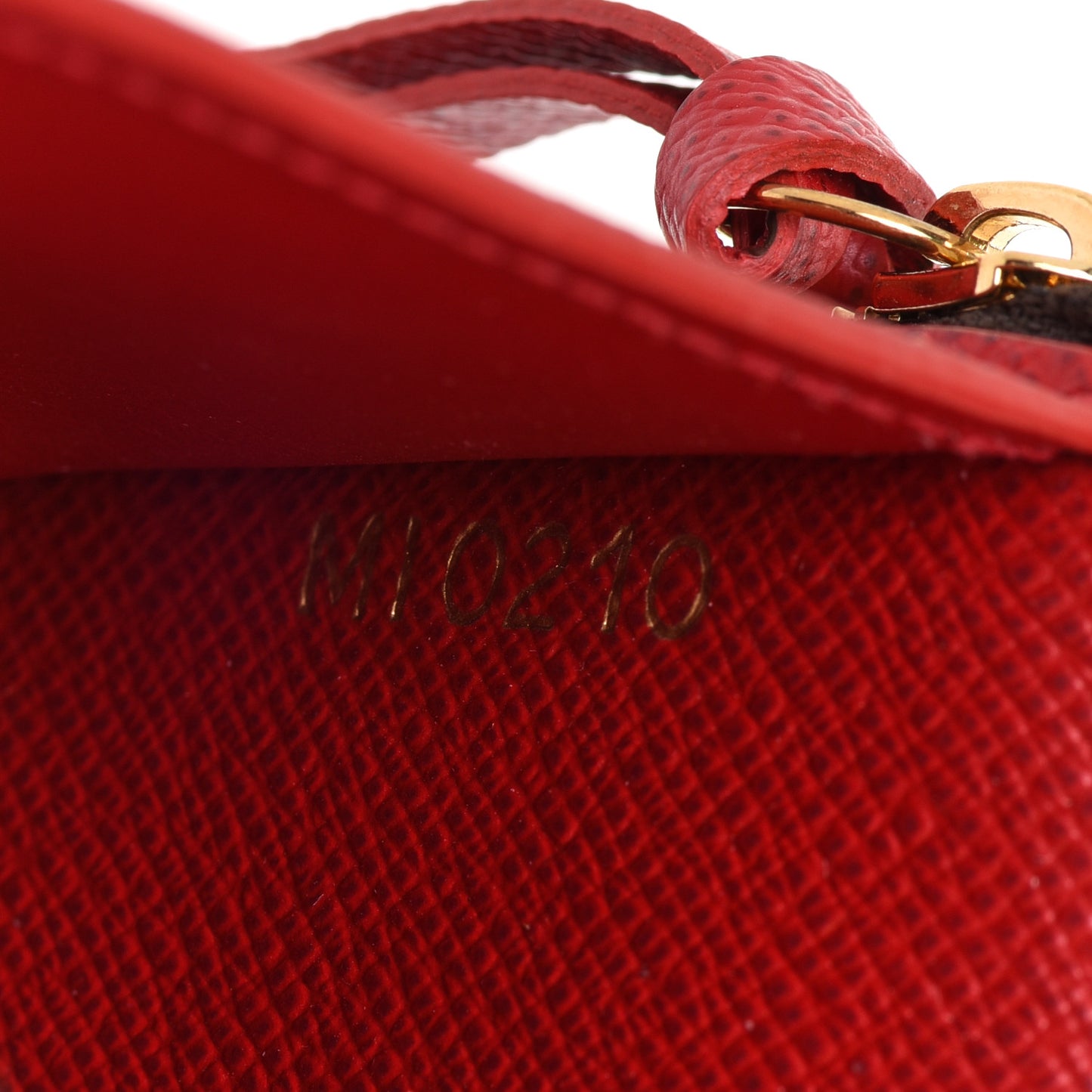 Damier Ebene Victorine Wallet Cherry