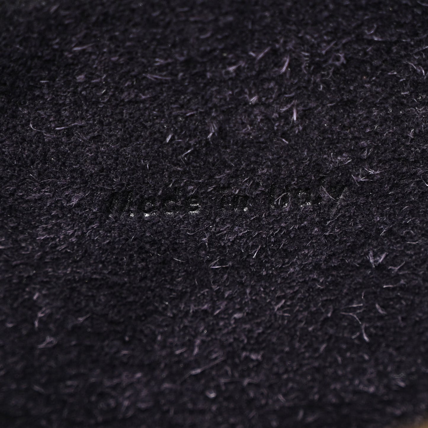 Grained Calfskin Mini Belt Bag Black