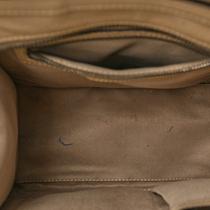 Celine Drummed Calfskin Micro Luggage Dune 11 of 14