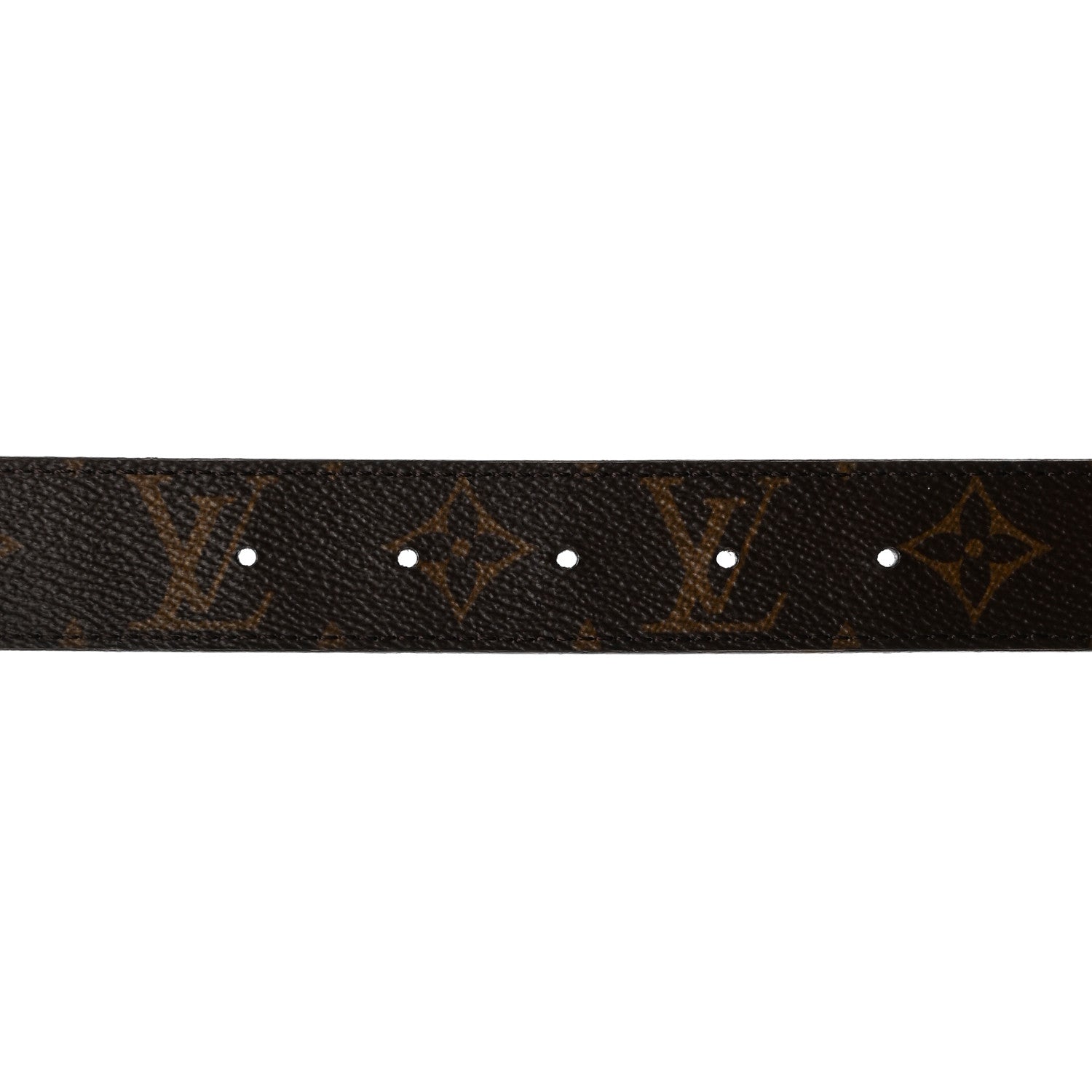 Louis Vuitton Calfskin Monogram 30mm LV Initiales Reversible Belt 75 30 Black 4 of 6