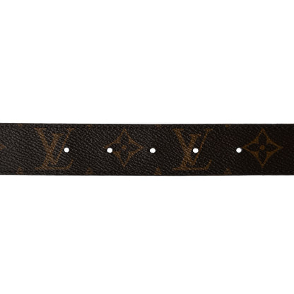 Louis Vuitton Calfskin Monogram 30mm LV Initiales Reversible Belt 75 30 Black 4 of 6