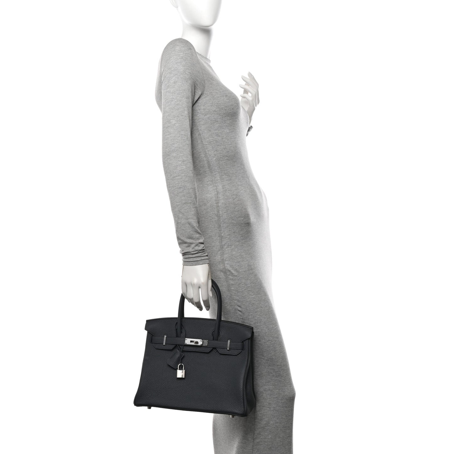 Togo Birkin 30 Gris Misty