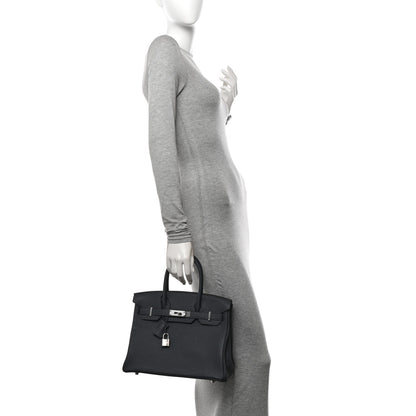 Hermes Togo Birkin 30 Gris Misty 3 of 11