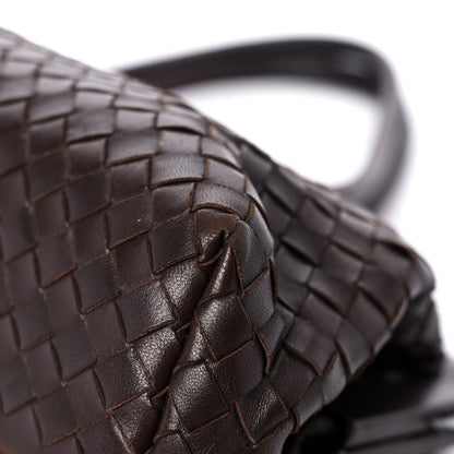 Bottega Veneta Nappa Intrecciato Frame Shoulder Bag Ebano 9 of 21