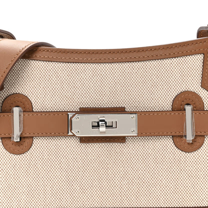 Hermes Toile Swift Mini Jypsiere Ecru Beige Gold 15 of 21